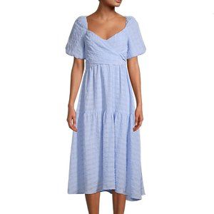 ASTR The Label Sonnet Dress Periwinkle Size Medium